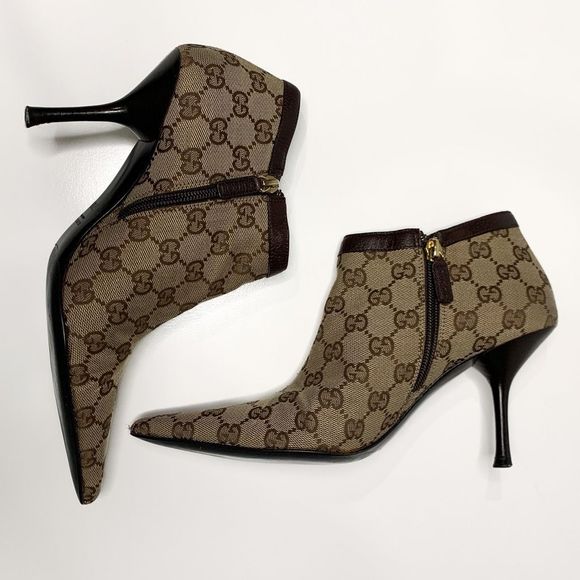 Gucci Brown Ankle Boots & Booties - Picture 6 of 12